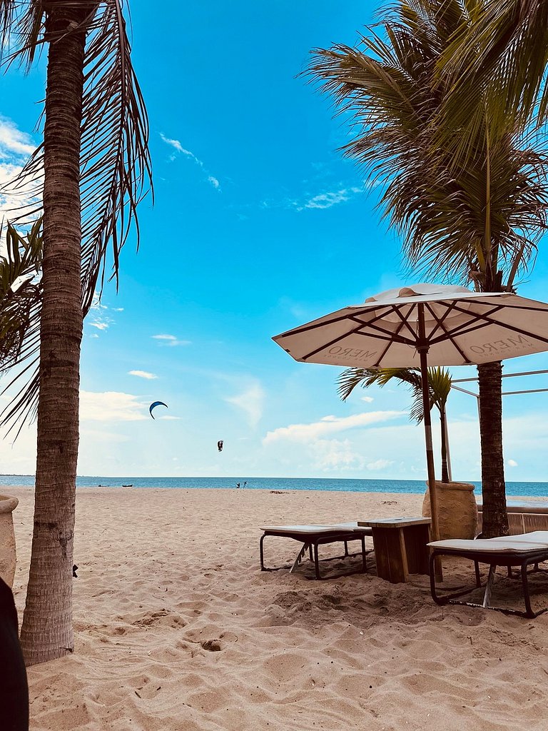 Área tranquila, 600m da praia, até 12 pessoas