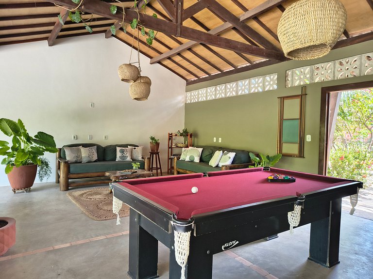 Casa aconchegante e tranquila em BG para até 18 pessoas