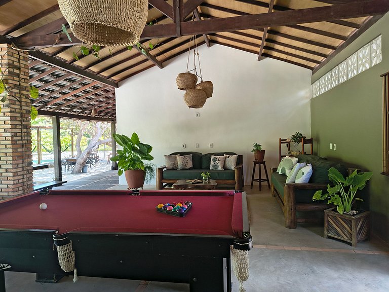 Casa aconchegante e tranquila em BG para até 18 pessoas