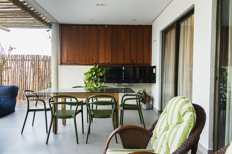 Casa aconchegante vista mar na Barrinha até 7 p