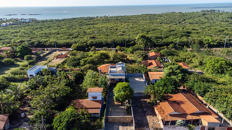 Casa para até 10 pessoas a 600m da praia