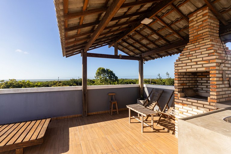 Casa para até 10 pessoas a 600m da praia
