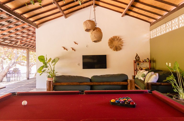 Casa aconchegante e tranquila em BG para até 18 pessoas