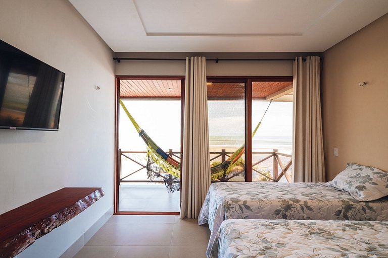 Casa à beira-mar no Coqueiro, Piauí, até 12 pes