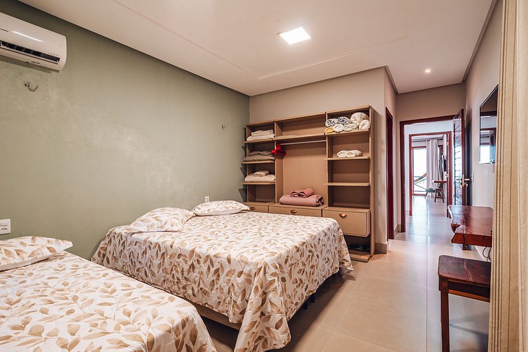 Casa à beira-mar no Coqueiro, Piauí, até 12 pes