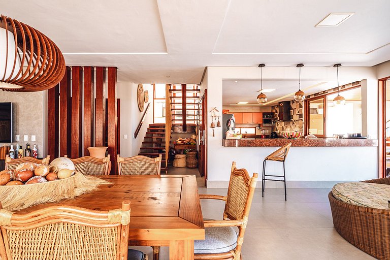 Casa à beira-mar no Coqueiro, Piauí, até 12 pes