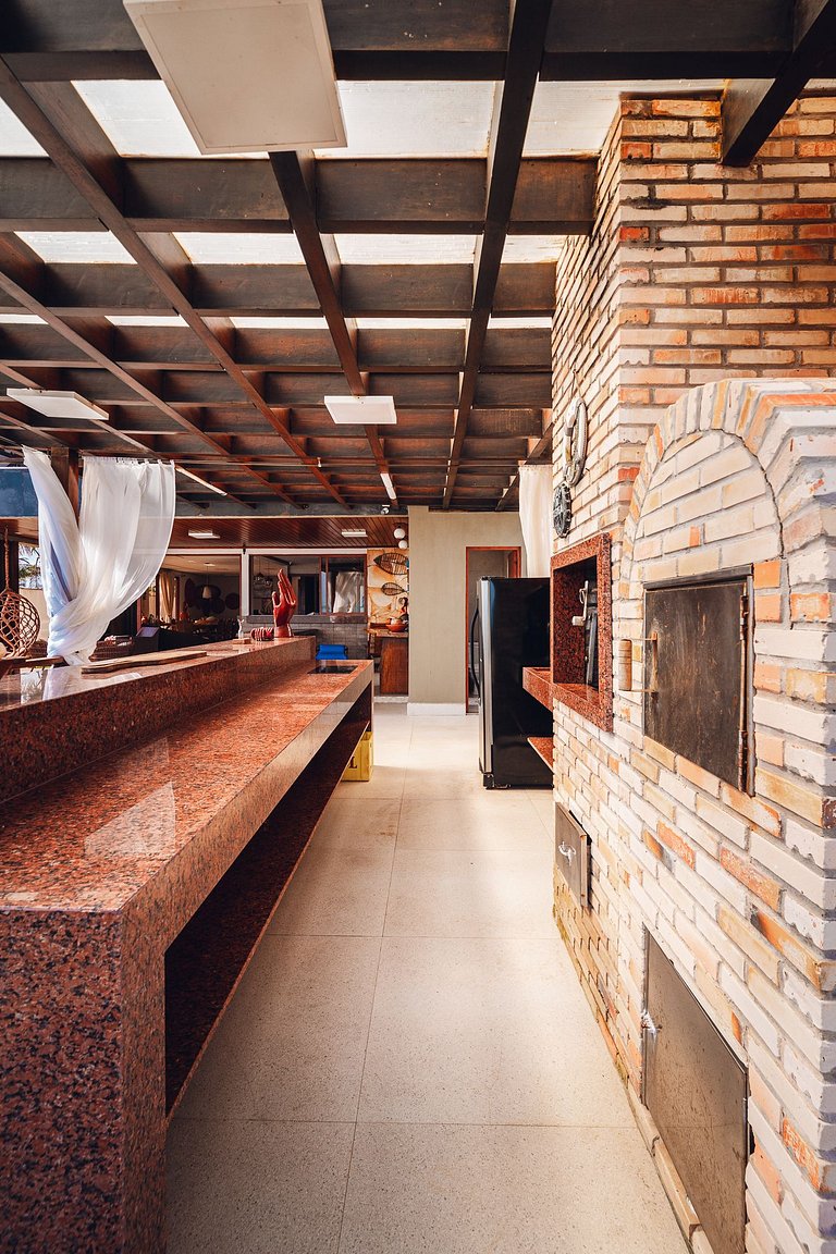 Casa à beira-mar no Coqueiro, Piauí, até 12 pes