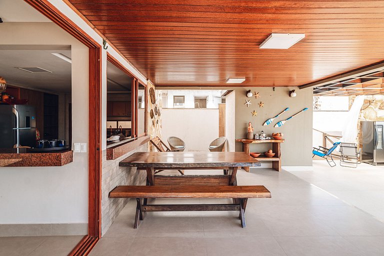 Casa à beira-mar no Coqueiro, Piauí, até 12 pes