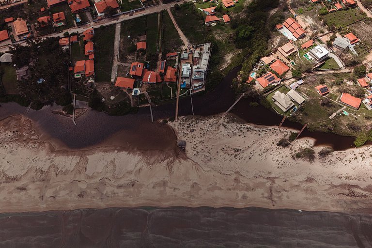 Casa à beira-mar no Coqueiro, Piauí, até 12 pes