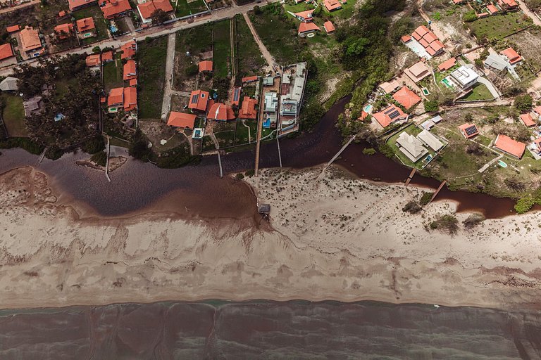 Casa à beira-mar no Coqueiro, Piauí, até 12 pes