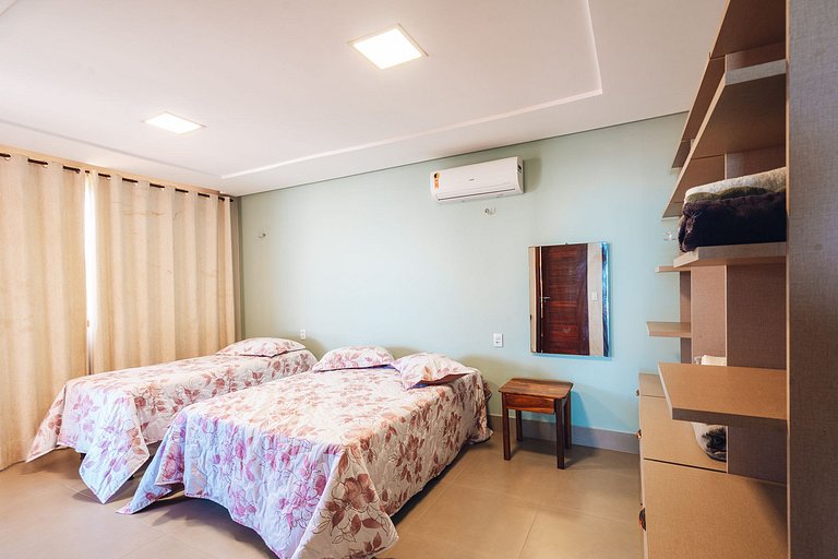 Casa à beira-mar no Coqueiro, Piauí, até 12 pes