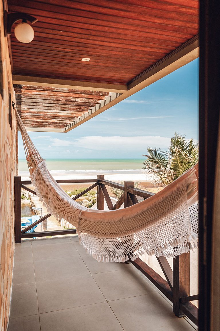 Casa à beira-mar no Coqueiro, Piauí, até 12 pes